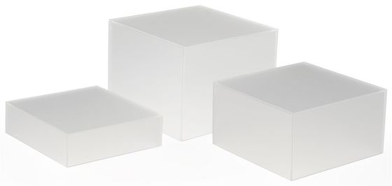 caixa de exposição acrílica de 5x5 4x4 3x3 3 da coleção partes da caixa do museu