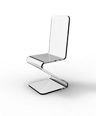 Transparência clara alta da cadeira acrílica do Lucite Z do plexiglás
