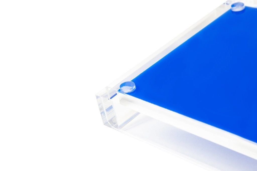 O ODM acrílico pequeno feito a mão do OEM de Tray Multi Color apoiou